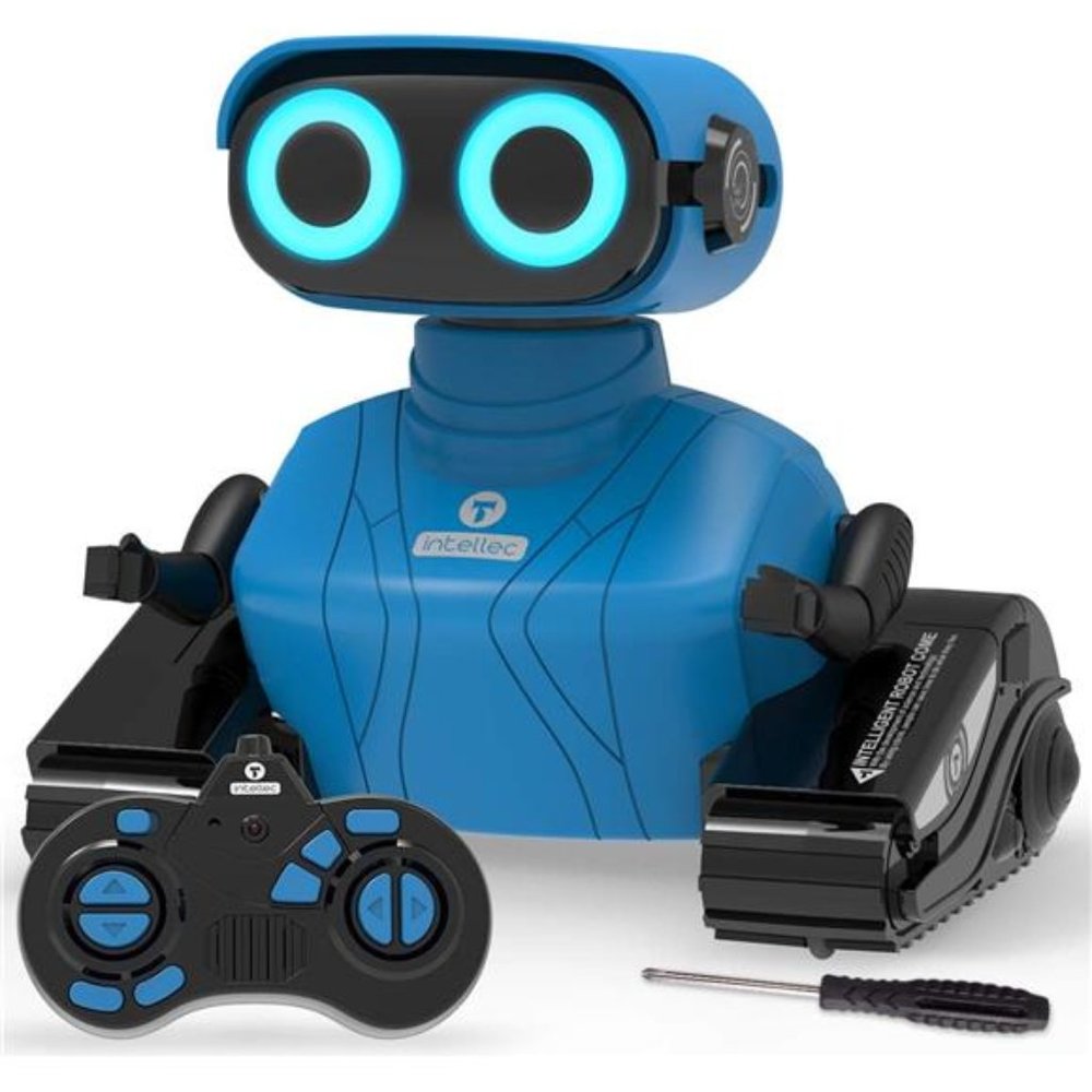 Remote Control Robot Toys with LED Eyes & Flexible Arms, Dance & Sounds For Kids